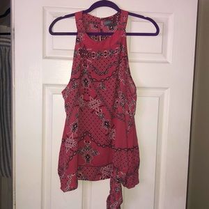 Woman’s sleeveless blouse